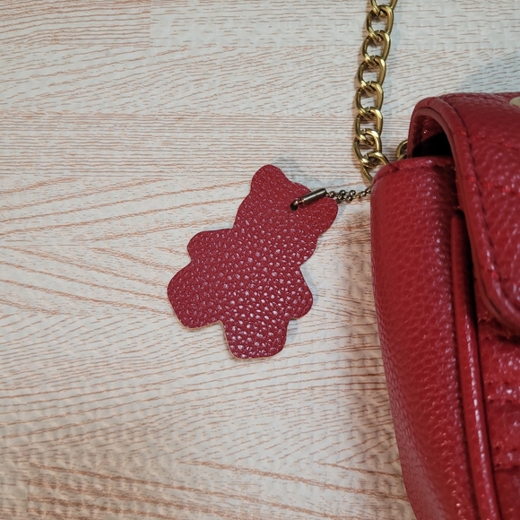 LTL London Valentina Handbag-Red - Picture 6 of 9